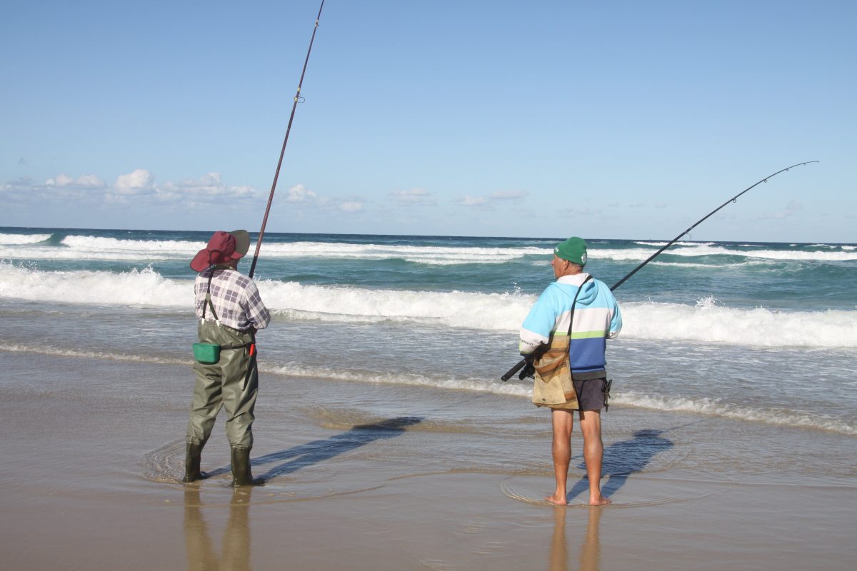 Fishing On Moreton Island